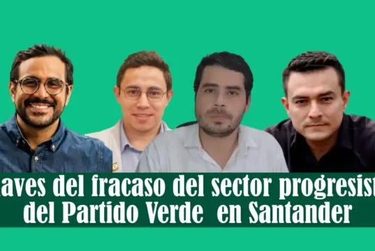 Claves del fracaso del sector progresista del Partido Verde en Santander Claves del fracaso del sector progresista del Partido Verde en Santander