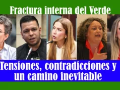 Fractura interna del Verde: tensiones, contradicciones y un camino inevitable Fractura interna del Verde: tensiones, contradicciones y un camino inevitable