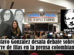 Gustavo González desata debate sobre el cierre de filas en la prensa colombiana. Gustavo González desata debate sobre el cierre de filas en la prensa colombiana